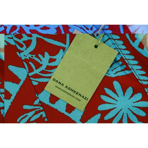 Dana Ashkenazi Made in Italy Midi Oversized Babydoll Beachy Dress OS - Picture 5 of 10